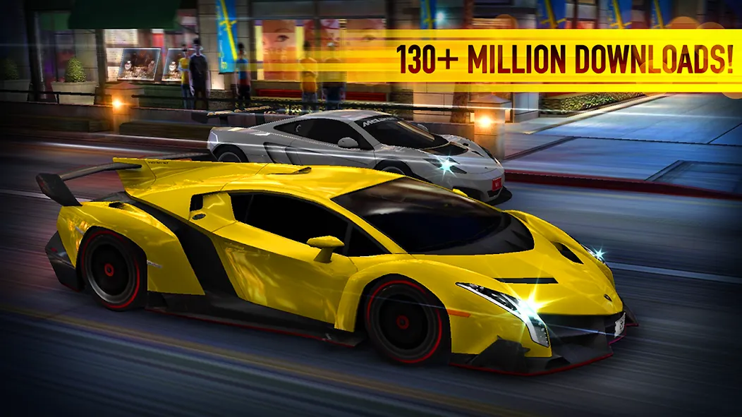 CSR Racing МОД/Взлом [Бесконечные деньги, Монеты и Мега MOD] Screenshot 1