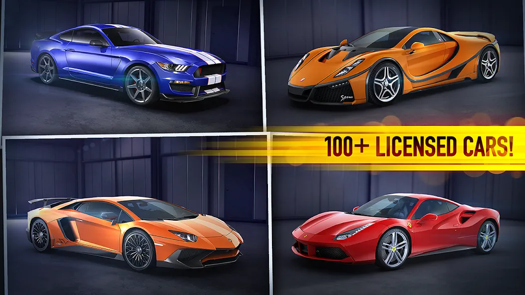 CSR Racing МОД/Взлом [Бесконечные деньги, Монеты и Мега MOD] Screenshot 2