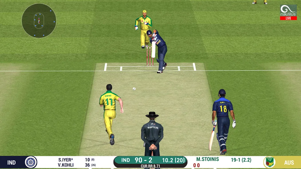 Real Cricket™ 20 (Риал Крикет 20) МОД/Взлом [Все открыто, Дополнительные деньги и Меню MOD] Screenshot 2