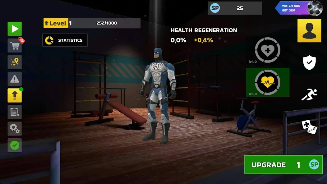 Rope Hero: Mafia City Wars (Роп Хиро) МОД/Взлом [Все открыто, Дополнительные деньги и Меню MOD] Screenshot 4