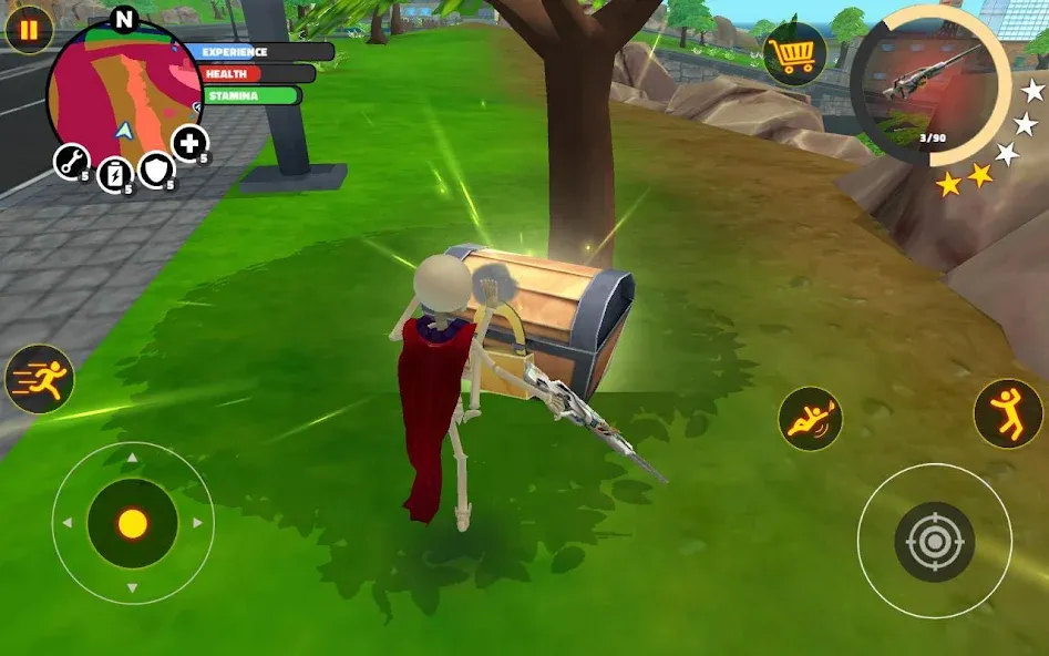 Stick Superhero МОД/Взлом [Деньги, Монеты и Меню MOD] Screenshot 4