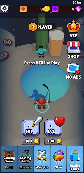 Skater IO (Скейт ) МОД/Взлом [Бесконечные деньги, Монеты и Мега MOD] Screenshot 1