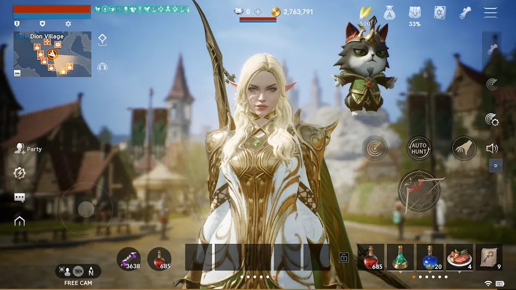Lineage2M (Линейдж 2 М) МОД/Взлом [Деньги, Монеты и Меню MOD] Screenshot 5