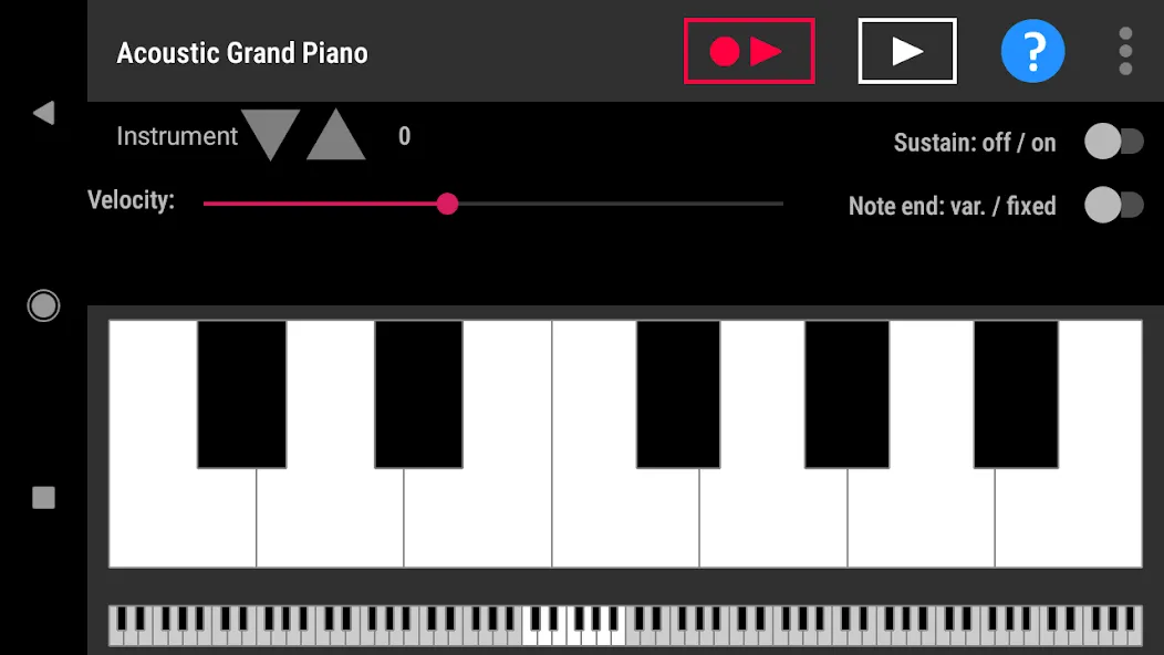 Simple piano with recorder (Симпл пиано с рекордером) МОД/Взлом [Бесконечные деньги, Монеты и Мега MOD] Screenshot 4