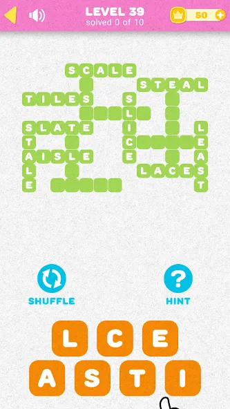 Magic Letters МОД/Взлом [Много монет, Открытые уровни и Мега MOD] Screenshot 2