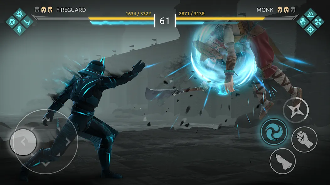 Shadow Fight 4: Arena (Шадоу Файт 4) МОД/Взлом [Много монет, Открытые уровни и Мега MOD] Screenshot 3