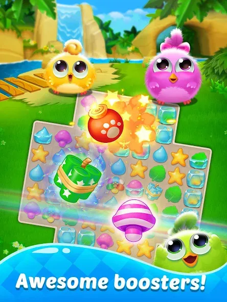 Puzzle Wings: match 3 games (Пазл Вингс) МОД/Взлом [Деньги, Монеты и Меню MOD] Screenshot 1