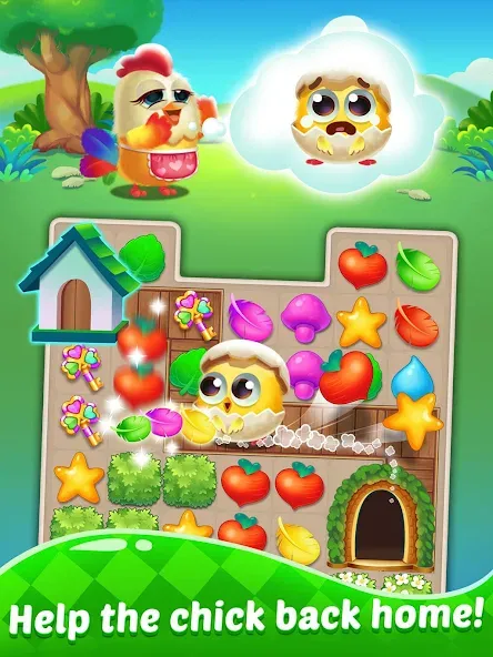 Puzzle Wings: match 3 games (Пазл Вингс) МОД/Взлом [Деньги, Монеты и Меню MOD] Screenshot 3