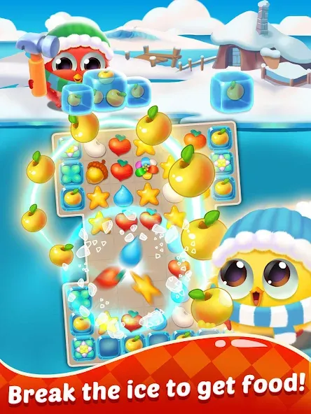 Puzzle Wings: match 3 games (Пазл Вингс) МОД/Взлом [Деньги, Монеты и Меню MOD] Screenshot 4