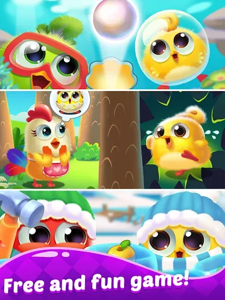 Puzzle Wings: match 3 games (Пазл Вингс) МОД/Взлом [Деньги, Монеты и Меню MOD] Screenshot 5