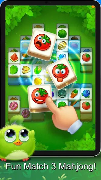 Tile Wings: Offline Match 3 (Тайл Вингс) МОД/Взлом [Много денег, Монет и Все открыто] Screenshot 1