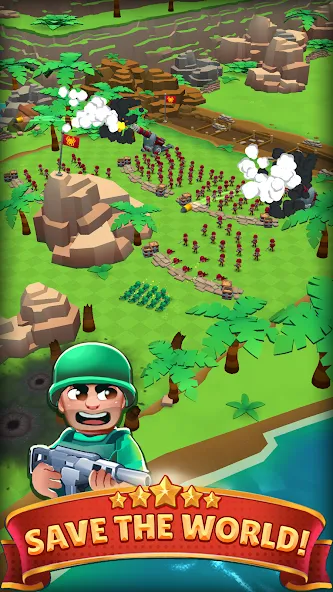 Marine Force: Heroes of War (Марин Форс) МОД/Взлом [Много монет, Открытые уровни и Мега MOD] Screenshot 1