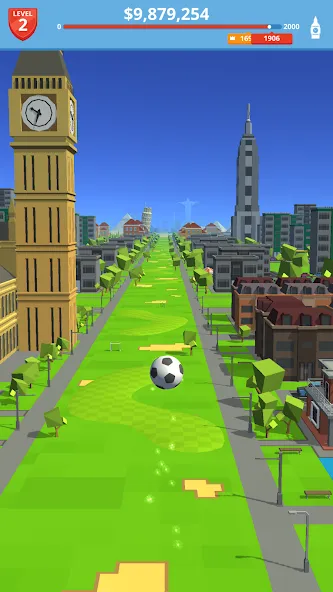 Soccer Kick (Сокер Кик) МОД/Взлом [Все открыто, Дополнительные деньги и Меню MOD] Screenshot 3