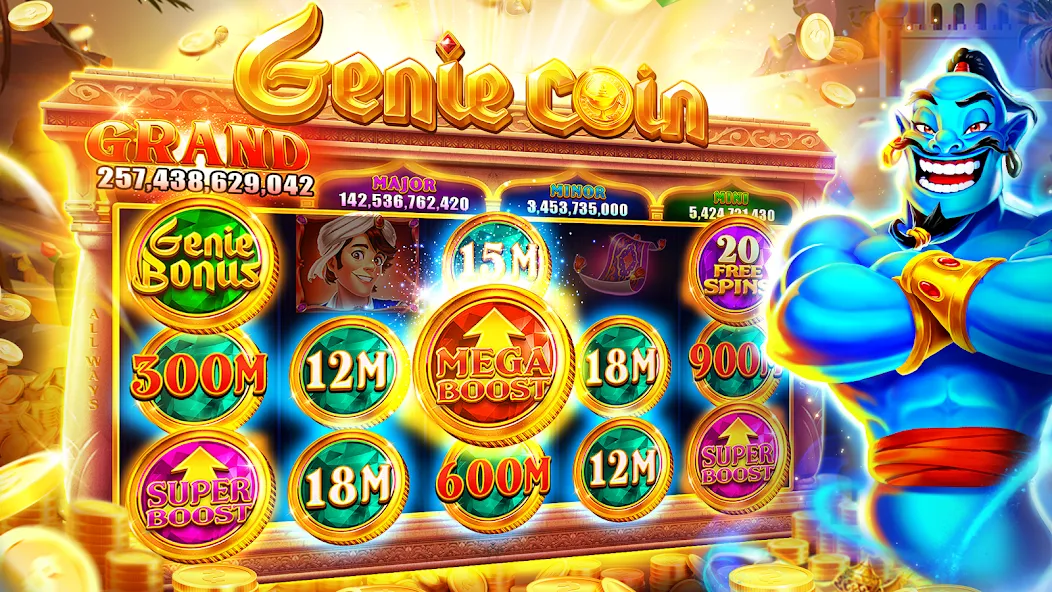 House of Slots - Casino Games (Хаус оф Слотс) МОД/Взлом [Много монет, Открытые уровни и Мега MOD] Screenshot 3