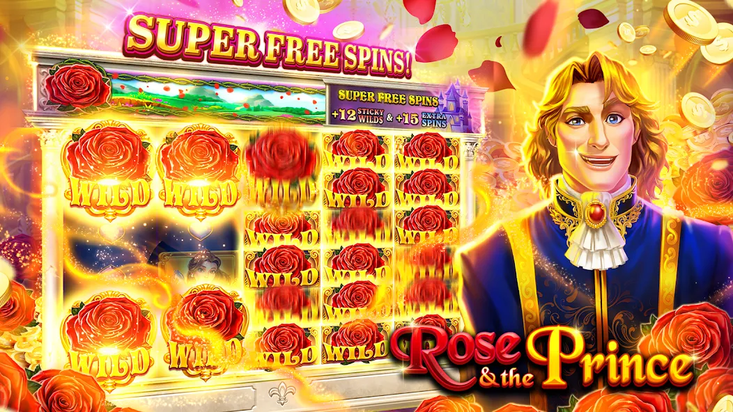 House of Slots - Casino Games (Хаус оф Слотс) МОД/Взлом [Много монет, Открытые уровни и Мега MOD] Screenshot 4