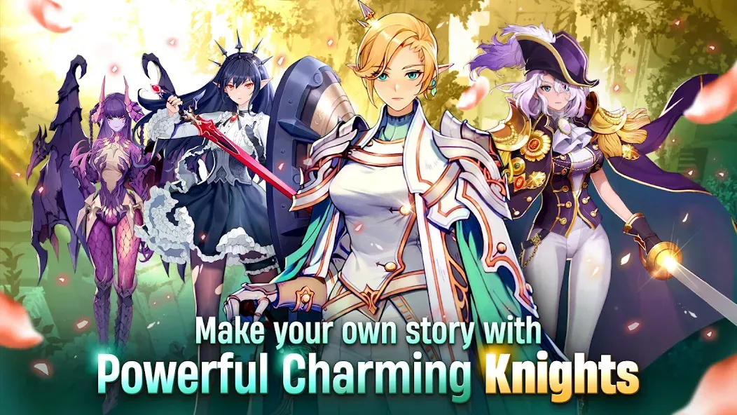 Master of Knights- Tactics RPG (Мастер оф Найтс) МОД/Взлом [Меню, Бесконечные монеты и Открытые уровни] Screenshot 5