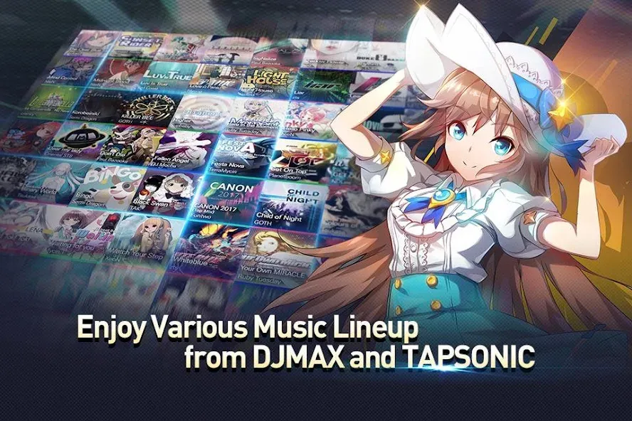 TAPSONIC TOP -Music Grand prix (Тапсоник Топ) МОД/Взлом [Бесконечные деньги, Монеты и Мега MOD] Screenshot 3