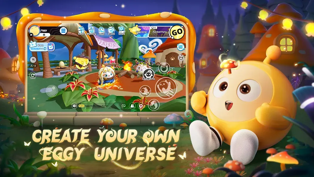 Eggy Party: Trendy Party Game (Эгги Пати) МОД/Взлом [Деньги, Монеты и Меню MOD] Screenshot 2