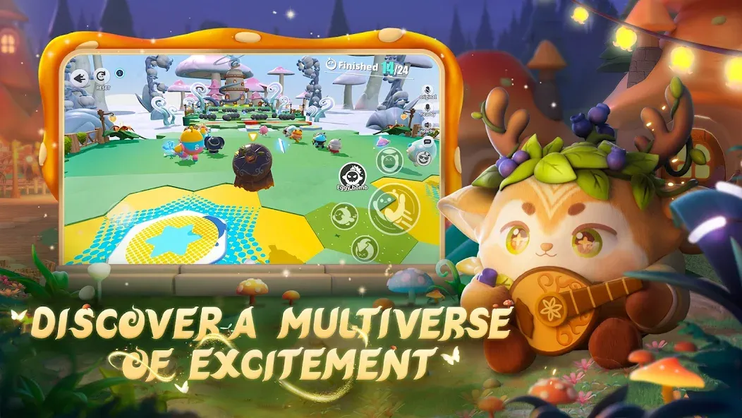 Eggy Party: Trendy Party Game (Эгги Пати) МОД/Взлом [Деньги, Монеты и Меню MOD] Screenshot 4