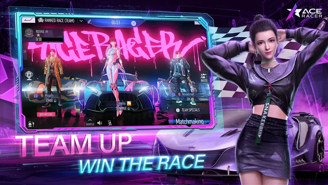 Ace Racer (Эйс Рейсер) МОД/Взлом [Много монет, Открытые уровни и Мега MOD] Screenshot 4