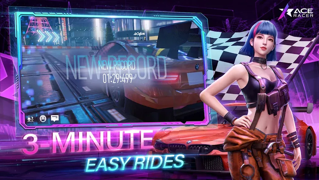 Ace Racer (Эйс Рейсер) МОД/Взлом [Много монет, Открытые уровни и Мега MOD] Screenshot 5