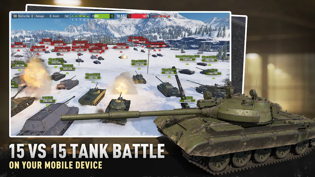 Tank Company (Танковая рота) МОД/Взлом [Много монет, Открытые уровни и Мега MOD] Screenshot 1