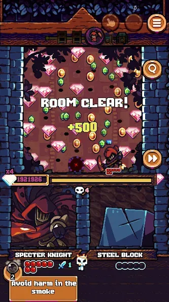 Shovel Knight Pocket Dungeon (Шавел Найт Покет Данжен) МОД/Взлом [Меню, Бесконечные монеты и Открытые уровни] Screenshot 2