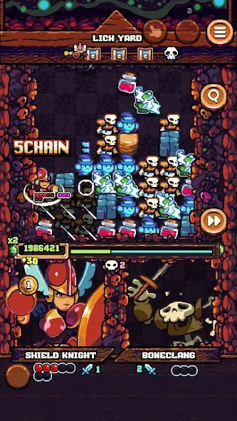 Shovel Knight Pocket Dungeon (Шавел Найт Покет Данжен) МОД/Взлом [Меню, Бесконечные монеты и Открытые уровни] Screenshot 5