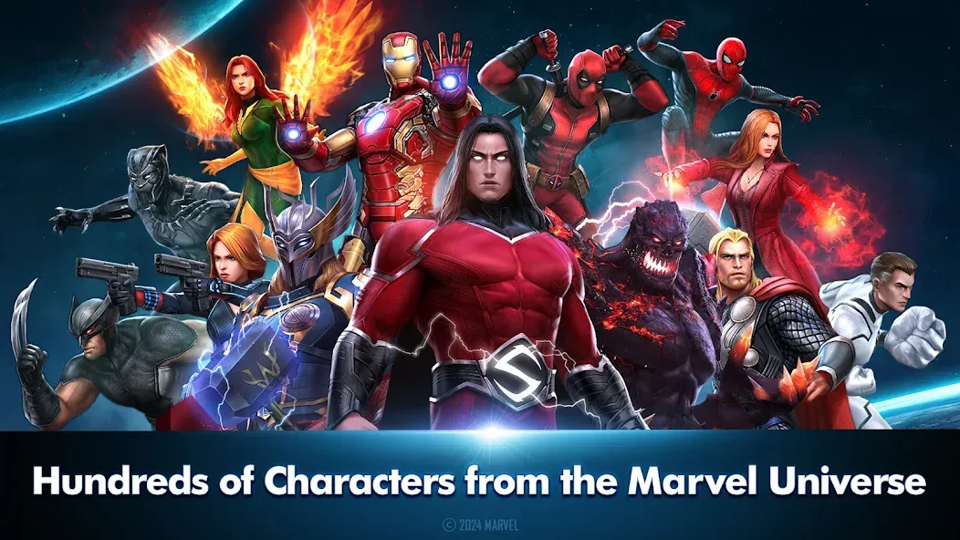 MARVEL Future Fight (МАРВЕЛ Фьючер Файт) МОД/Взлом [Меню, Бесконечные монеты и Открытые уровни] Screenshot 2