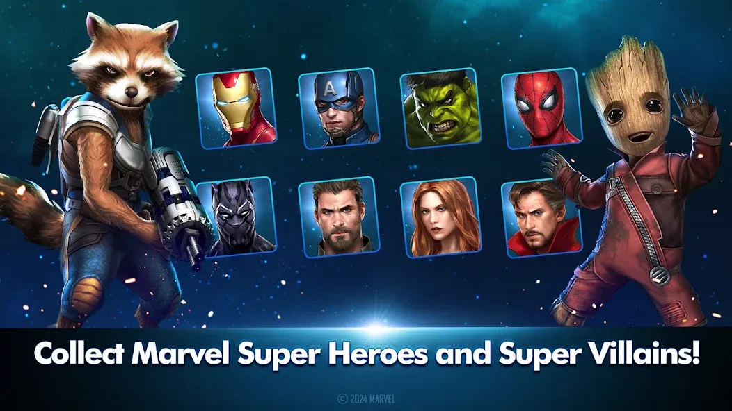 MARVEL Future Fight (МАРВЕЛ Фьючер Файт) МОД/Взлом [Меню, Бесконечные монеты и Открытые уровни] Screenshot 5