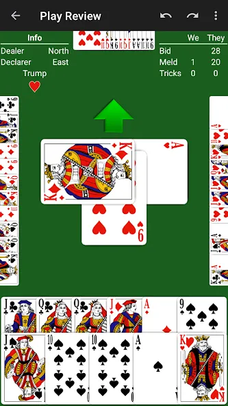 Pinochle - Expert AI (Пиночле) МОД/Взлом [Деньги, Монеты и Меню MOD] Screenshot 5