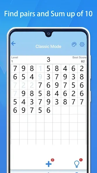 Number Match - 10 & Pairs (Намбер Матч) МОД/Взлом [Много монет, Открытые уровни и Мега MOD] Screenshot 1