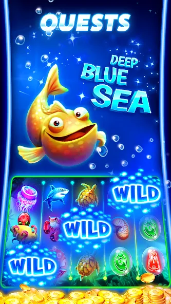 Treasure Slots - Vegas Slots & МОД/Взлом [Все открыто, Дополнительные деньги и Меню MOD] Screenshot 4