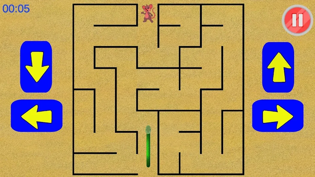 Snake Maze game (Змеиная лабиринтная игра) МОД/Взлом [Деньги, Монеты и Меню MOD] Screenshot 3