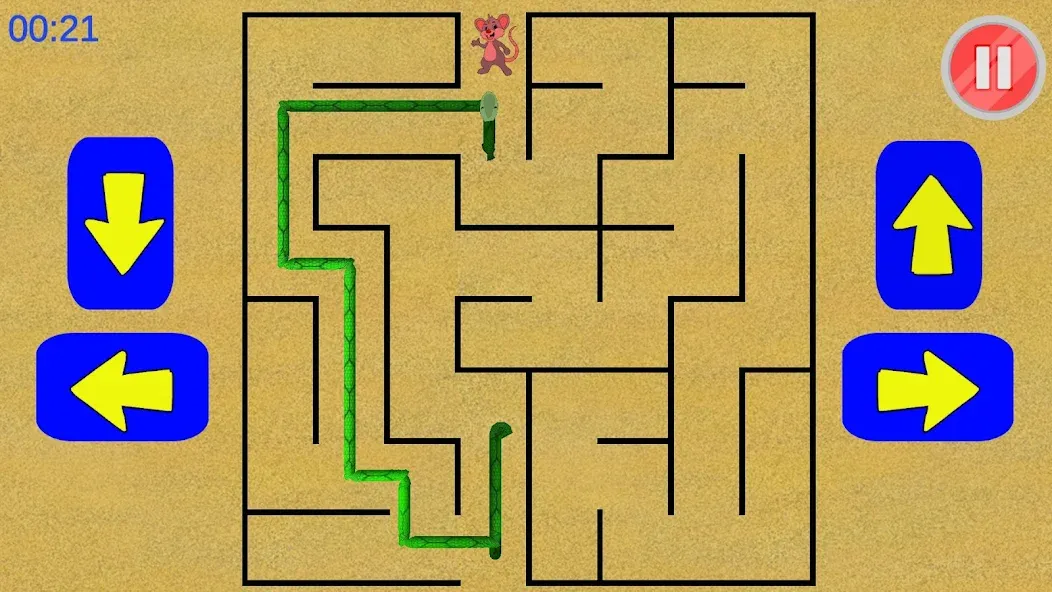 Snake Maze game (Змеиная лабиринтная игра) МОД/Взлом [Деньги, Монеты и Меню MOD] Screenshot 5