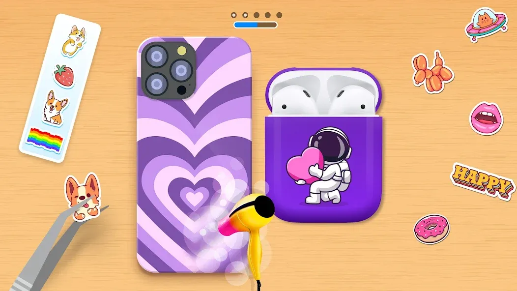Phone Case DIY МОД/Взлом [Все открыто, Дополнительные деньги и Меню MOD] Screenshot 3