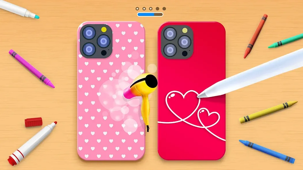 Phone Case DIY МОД/Взлом [Все открыто, Дополнительные деньги и Меню MOD] Screenshot 5