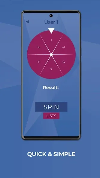Wheel Spinner - Random Picker МОД/Взлом [Меню, Бесконечные монеты и Открытые уровни] Screenshot 2