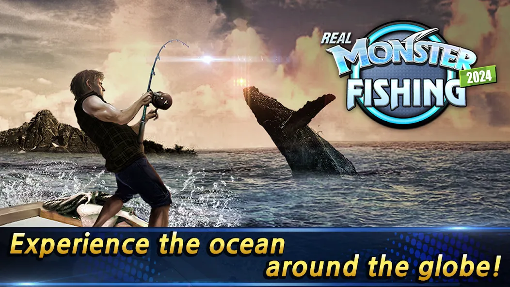 Monster Fishing 2024 МОД/Взлом [Все открыто, Дополнительные деньги и Меню MOD] Screenshot 1
