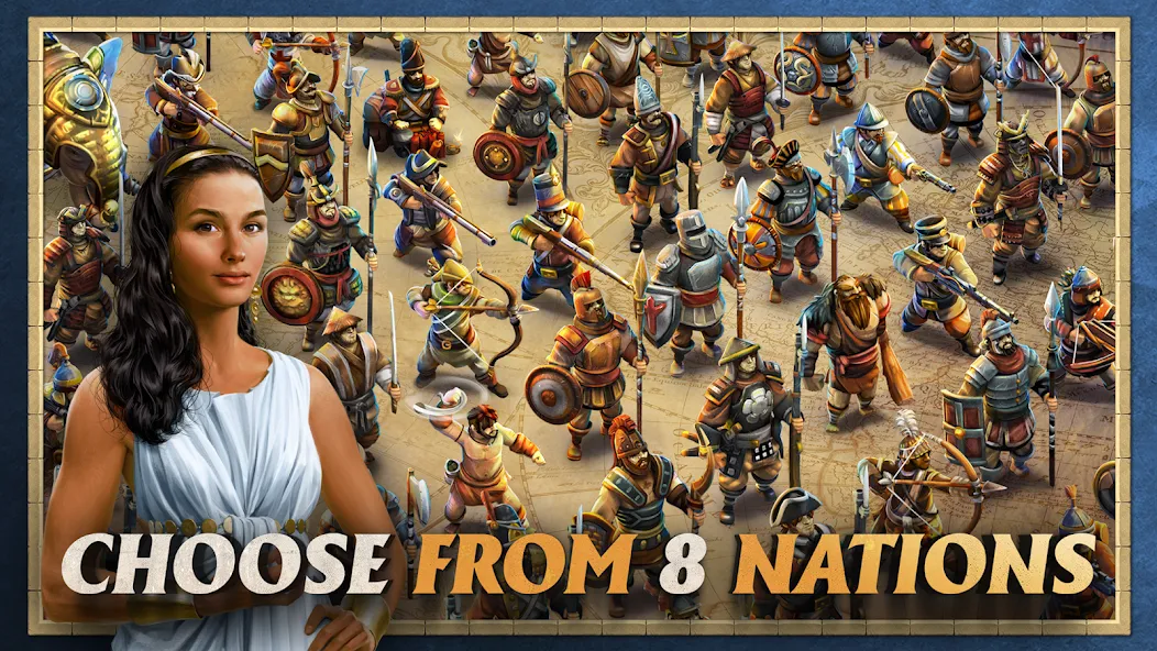 DomiNations Asia (Доминейшнс Азия) МОД/Взлом [Много монет, Открытые уровни и Мега MOD] Screenshot 5