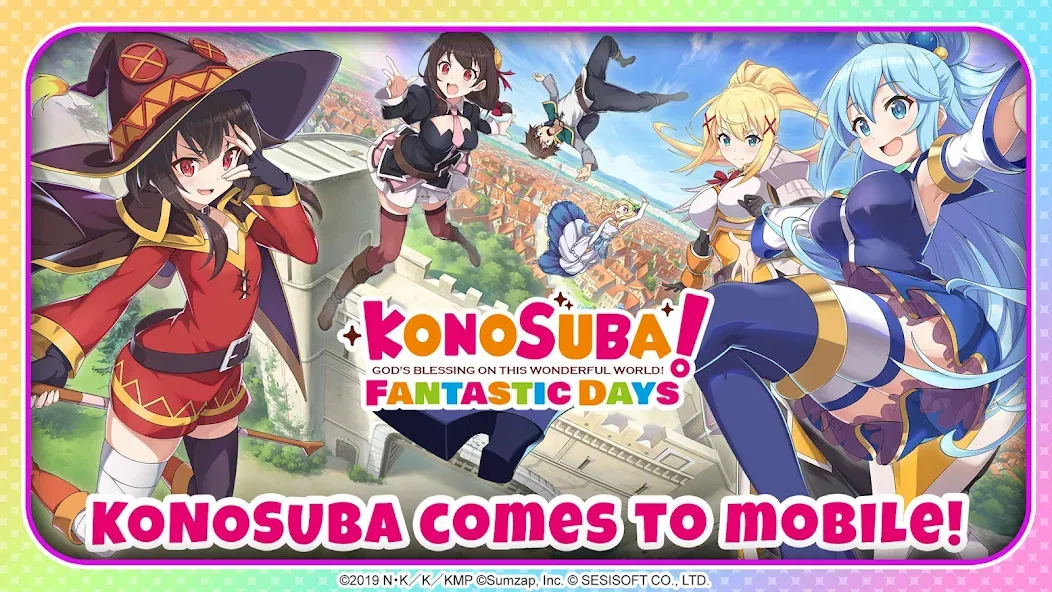KonoSuba: Fantastic Days (Коносуба) МОД/Взлом [Много денег, Монет и Все открыто] Screenshot 1