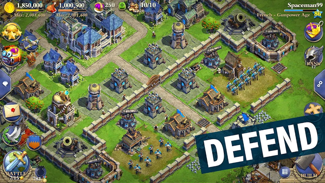 DomiNations (Доминейшнз) МОД/Взлом [Деньги, Монеты и Меню MOD] Screenshot 2