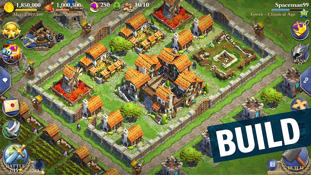 DomiNations (Доминейшнз) МОД/Взлом [Деньги, Монеты и Меню MOD] Screenshot 4