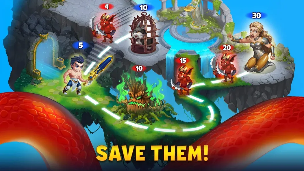 Hero Wars: Alliance МОД/Взлом [Много монет, Открытые уровни и Мега MOD] Screenshot 2