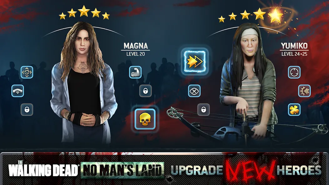 The Walking Dead No Man's Land МОД/Взлом [Деньги, Монеты и Меню MOD] Screenshot 2