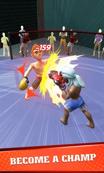 Muscle Tycoon 3D: MMA Boxing (Масл Тайкун 3D) МОД/Взлом [Много монет, Открытые уровни и Мега MOD] Screenshot 5