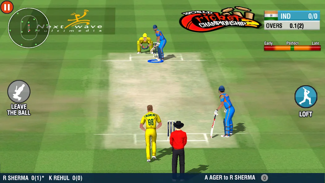 World Cricket Championship 2 (Ворлд Крикет Чемпионшип 2) МОД/Взлом [Меню, Бесконечные монеты и Открытые уровни] Screenshot 4