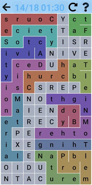 Word Quest: Puzzle Search МОД/Взлом [Все открыто, Дополнительные деньги и Меню MOD] Screenshot 5