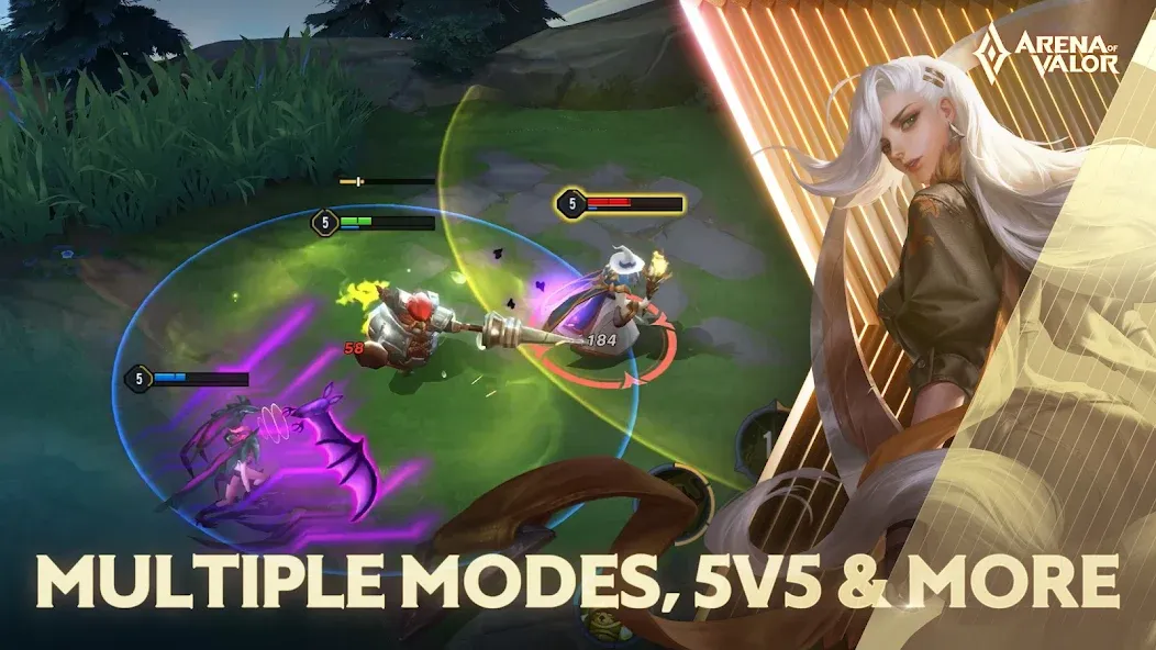 Arena of Valor (Арена величия) МОД/Взлом [Много денег, Монет и Все открыто] Screenshot 5