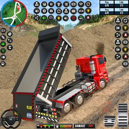 Cargo Truck Driving Truck Game (Ойл трек геймс симулятор 3D) МОД/Взлом [Много денег, Монет и Все открыто] Screenshot 1
